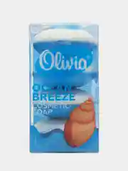 Мыло твердое туалетное для рук тела и лица Olivia Морской бриз, 4 х 105 гр, 4 упаковки, 420 гр