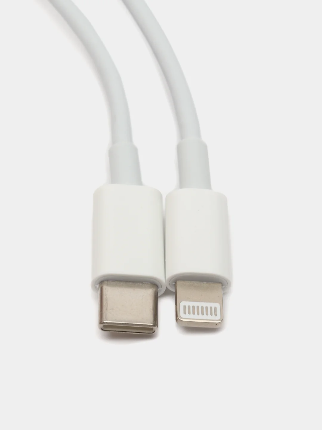 Зарядник для iPhone (Айфон), блок питания и кабель Type-C на Lightning, мощность 20W