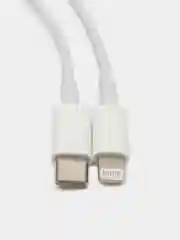 Зарядник для iPhone (Айфон), блок питания и кабель Type-C на Lightning, мощность 20W