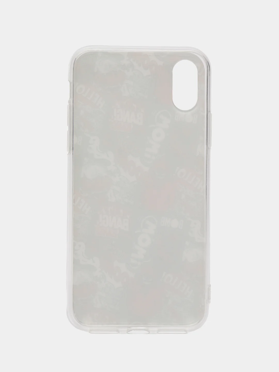 Бордовый чехол для iPhone X, XS