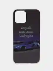 Голубой чехол для iPhone 12, 12 Pro