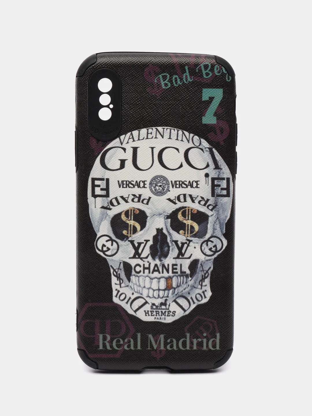 Голубой чехол для iPhone X, XS