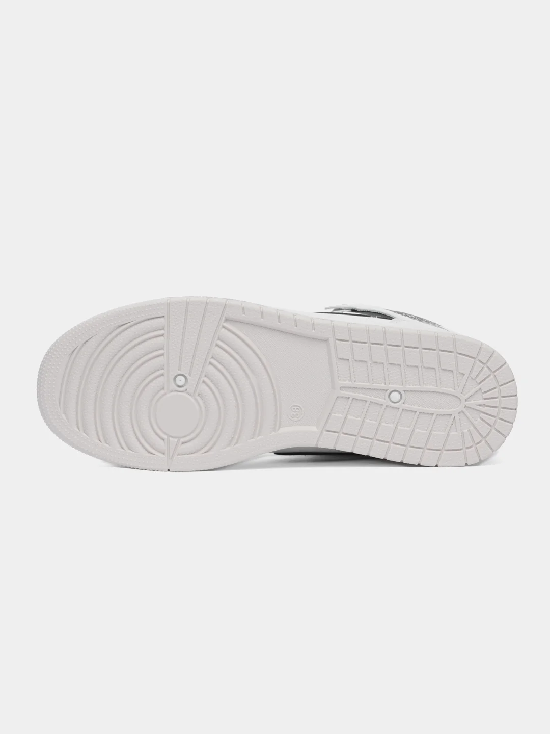 Молочный кроссовки женские высокие Nike, Air Jordan
