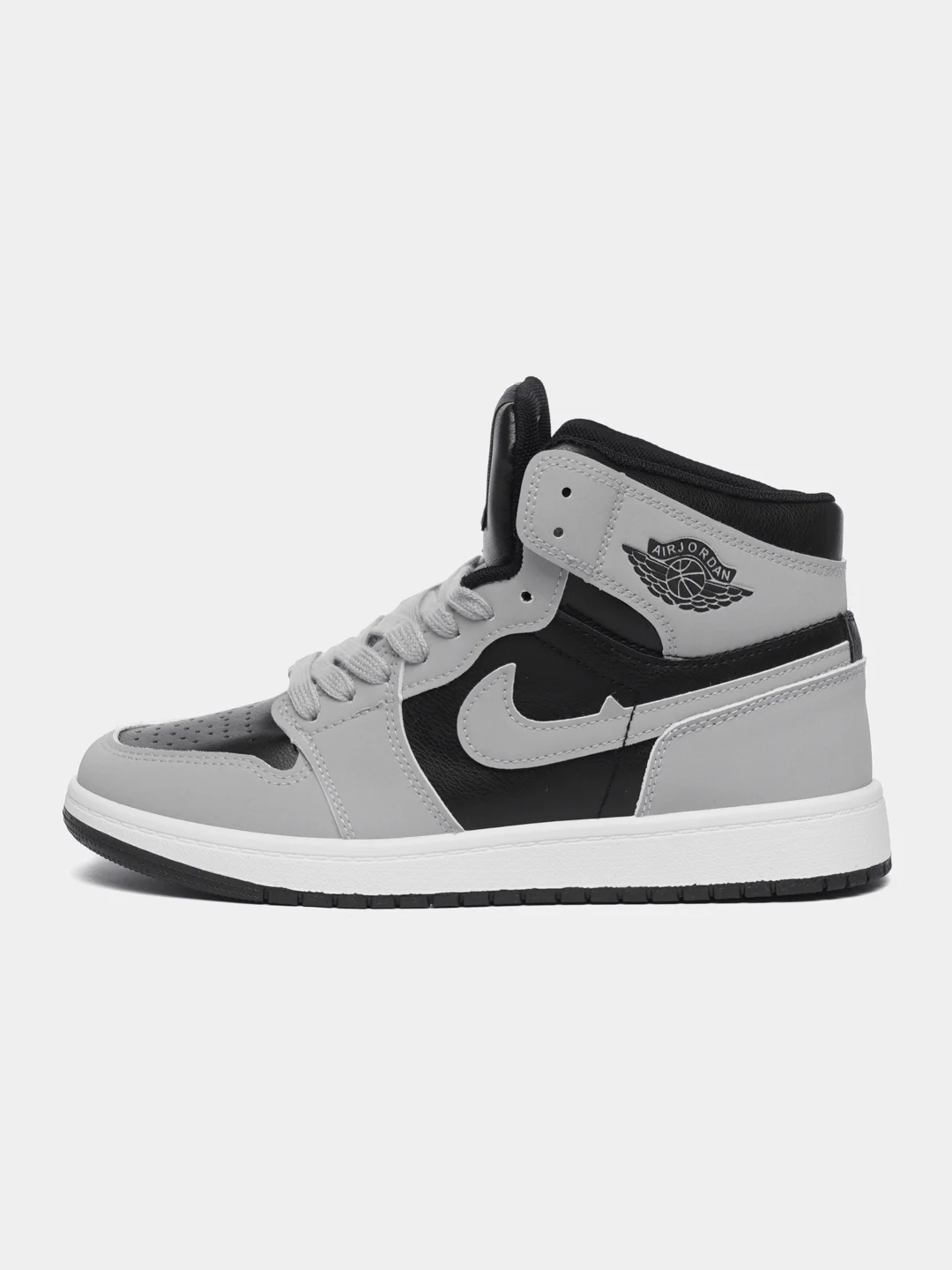 Серый кроссовки женские высокие Nike, Air Jordan