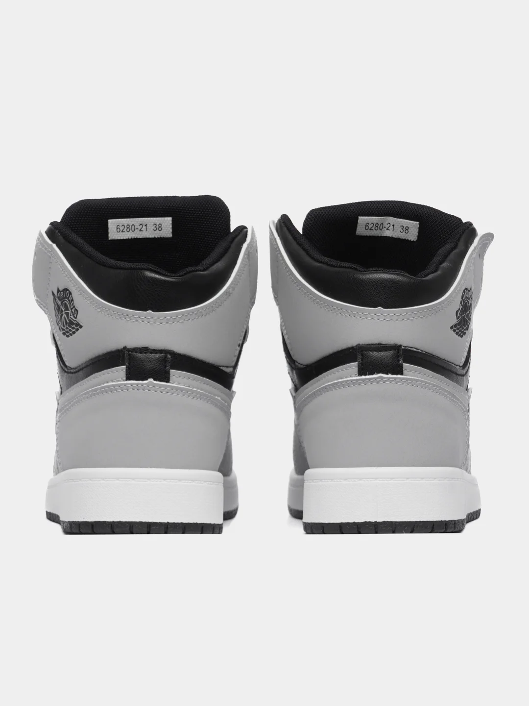 Серый кроссовки женские высокие Nike, Air Jordan