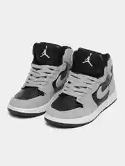 Серый кроссовки женские высокие Nike, Air Jordan