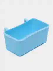 Синий кормушка  для птиц и мелких животных, 80*55*30мм