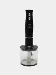 Черный блендер ручной Blackton Bt HB732SS, 3в1 миксер, блендер, измельчитель, 2 СКОРОСТИ