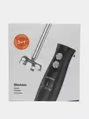 Черный блендер ручной Blackton Bt HB732SS, 3в1 миксер, блендер, измельчитель, 2 СКОРОСТИ