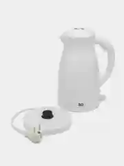 Белый чайник BQ KT1709S, ЭФФЕКТ ТЕРМОСА, МОЩНОСТЬЮ 2200 Вт, 2.5л, ВСТРОЕННЫЙ ТЕРМОМЕТР