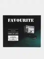 Фонарь аккумуляторный OBS 21 LED 21 B, 12/24 Вт, 1800 лм max, без аккумуляторов и з/у
