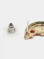 Серьги "Долька арбуза"