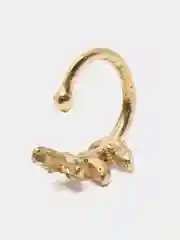 Золотой серьги-кафф