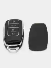 Белый чехол для смарт ключа Chery Tiggo 8 Pro/8 Pro Max/7 Pro Max/OMODA C5/Arrizo 8