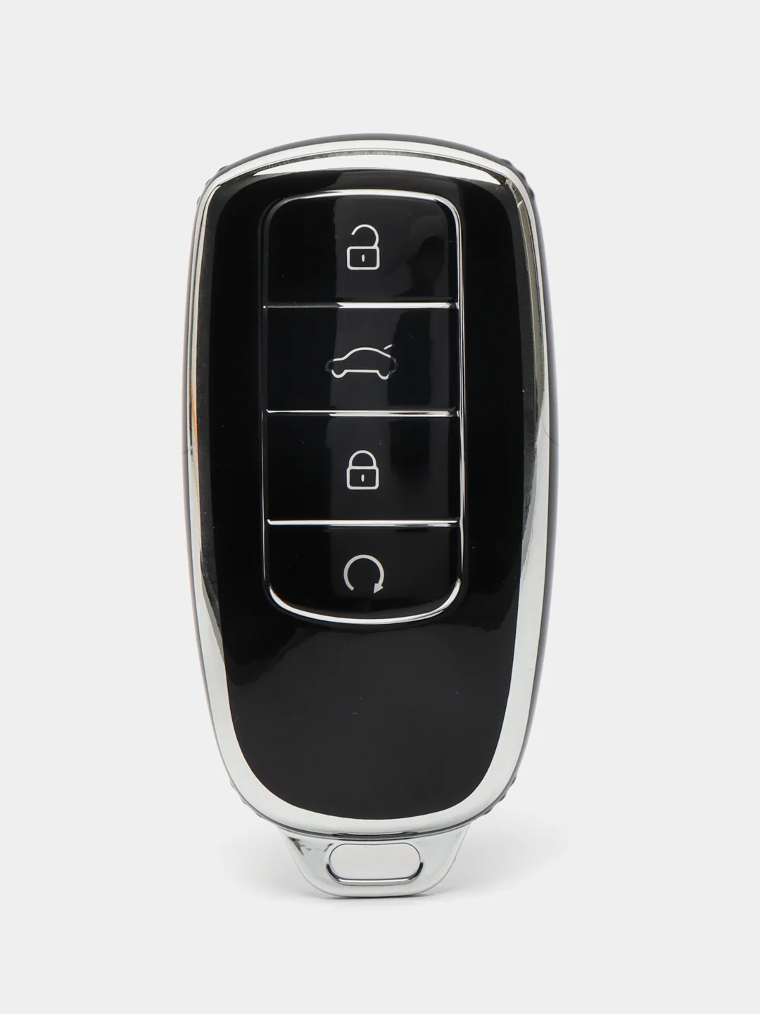 Черный чехол для смарт ключа Chery Tiggo 8 Pro/8 Pro Max/7 Pro Max/OMODA C5/Arrizo 8