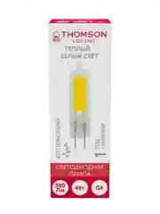 Лампочка светодиодная THOMSON TH-B4218 4 Вт, G4, капсула, 3000K теплый белый свет