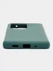 Тёмно-зелёный чехол Soft-touch для Samsung A02/M02