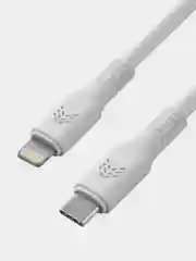 Кабель USB-C - Lightning 1 м, оплётка TPE ROCKET Flex