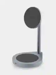 Серый беспроводное зарядное устройство uBear Stage, док-станция 2-в-1, MagSafe, 30 Вт