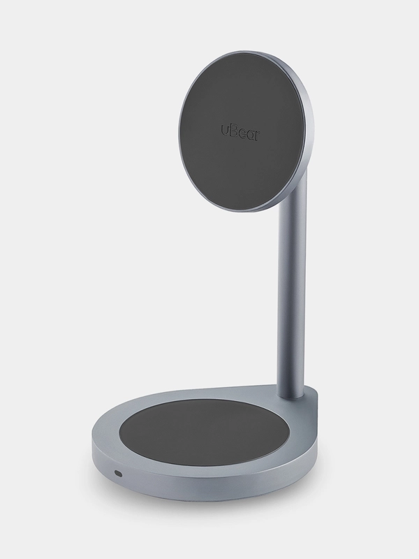 Беспроводное зарядное устройство uBear Stage, док-станция 2-в-1, MagSafe, 30 Вт