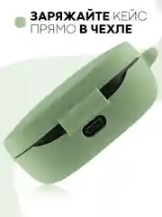 Красный чехол для наушников Xiaomi Redmi Airdots,Mi True Wireless Earbuds Basic,2/S/Youth Edition