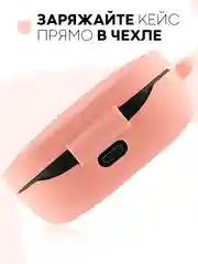 Красный чехол для наушников Xiaomi Redmi Airdots,Mi True Wireless Earbuds Basic,2/S/Youth Edition