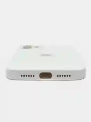 Белый чехол для iPhone 11, со стеклянной панелью, защита камеры