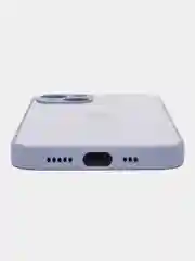 Лавандовый чехол для iPhone 13, со стеклянной панелью и защитой камеры