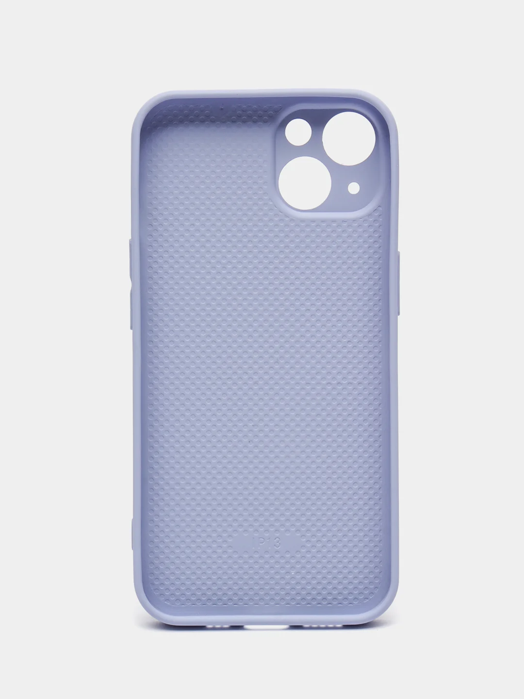 Лавандовый чехол для iPhone 13, со стеклянной панелью и защитой камеры