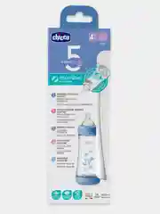 Chicco бутылочка Perfect5 Boy, 4 мес, с силиконовой соской, быстрый поток, РР, 300 мл