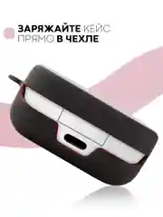 Красный чехол на Xiaomi Mi TWS Earphones 2 Basic/Air 2 SE для наушников пластиковый КАРТОФАН