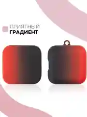 Красный чехол на Xiaomi Mi TWS Earphones 2 Basic/Air 2 SE для наушников пластиковый КАРТОФАН