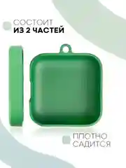 Лесной зеленый чехол на Xiaomi Mi TWS Earphones 2 Basic/Air 2 SE для наушников пластиковый КАРТОФАН