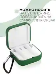 Лесной зеленый чехол на Xiaomi Mi TWS Earphones 2 Basic/Air 2 SE для наушников пластиковый КАРТОФАН