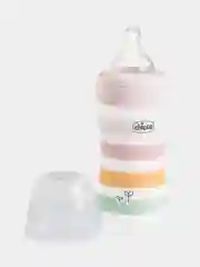 CHICCO Бутылочка Well-Being Girl 0мес.+,сил.соска медл.поток,РР,150мл.,бел