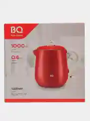 Бежевый чайник электрический BQ-KT1717P, КОМПАКТНЫЙ, ЭФФЕКТ ТЕРМОСА, 600мл