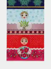 Алый термонаклейки пасхальные для яиц, наклейки на яйца пасхальные, Пасха, на 7 шт