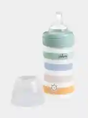 CHICCO Бутылочка Well-Being Boy 0мес.+,сил.соска медл.поток,РР,150мл.,зелен
