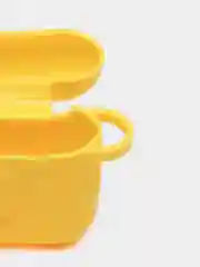 Желтый силиконовый чехол для AirPods 1/2