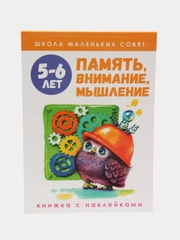 Школа маленьких совят 5-6 лет. Память, внимание, мышление