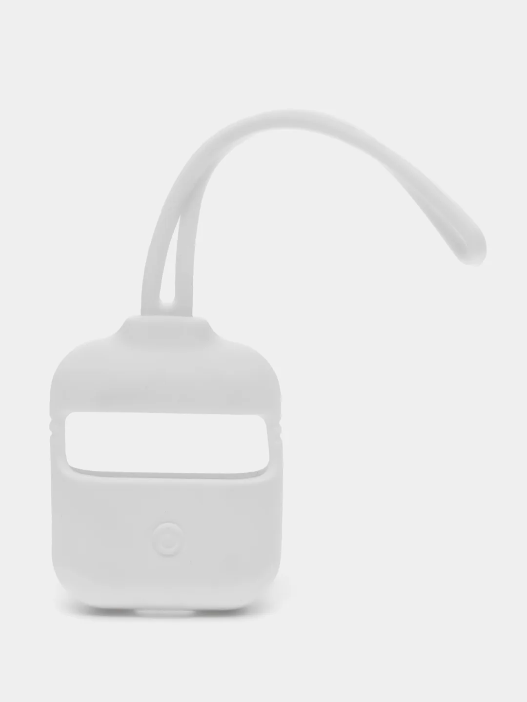 Белый чехол для Airpods 1/2 , Airpods Pro  Capsule case with strap set