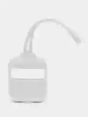 Белый чехол для Airpods 1/2 , Airpods Pro  Capsule case with strap set