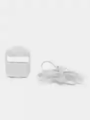Белый чехол для Airpods 1/2 , Airpods Pro  Capsule case with strap set