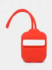 Красный чехол для Airpods 1/2 , Airpods Pro  Capsule case with strap set
