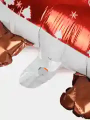 Шоколадный новогодний воздушный шар Новый год, Дед Мороз, Санта, Елка, Снеговик, Олень