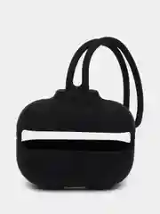 Тёмно-серый чехол для Airpods 1/2 , Airpods Pro  Capsule case with strap set