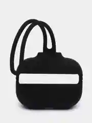 Тёмно-серый чехол для Airpods 1/2 , Airpods Pro  Capsule case with strap set