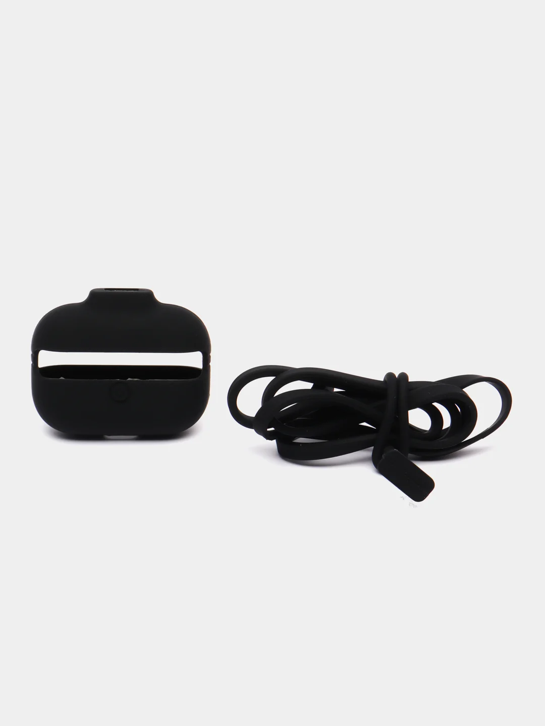 Тёмно-серый чехол для Airpods 1/2 , Airpods Pro  Capsule case with strap set