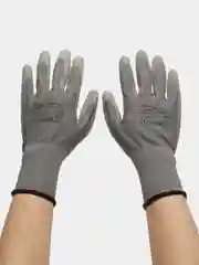 Перчатки для защиты от ОПЗ и механических воздействий SCAFFA PU1350P-DG, размер 10