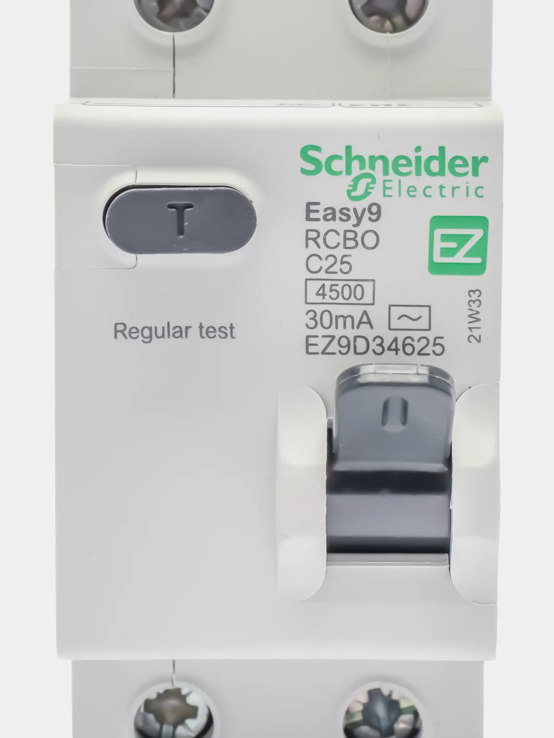 Дифференциальный автоматический выключатель Schneider Electric Easy9 2P 25А 30мА класс AC